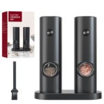 KYMQ-14B & 14BS Electric Salt and Pepper Grinder Set with Base | Manufacturer - Image 2