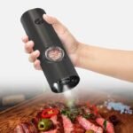 KYMQ-14B & 14BS Electric Salt and Pepper Grinder Set with Base | Manufacturer - Image 6