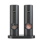 KYMQ-14B & 14BS Electric Salt and Pepper Grinder Set with Base | Manufacturer