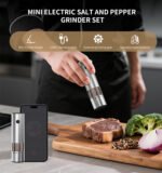 KYMQ-82A Mini Rechargeable Electric Salt and Pepper Grinder | Stainless Steel OEM Manufacturer - 图片 2