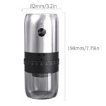 KMDJ-4AW Electric Coffee Grinder with External Coarseness Adjustment Ring Ceramic Grinding Burr Version - 图片 3