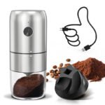KMDJ-4A Electric Coffee Grinder with External Coarseness Adjustment Ring Ceramic Grinding Burr Version - 图片 6