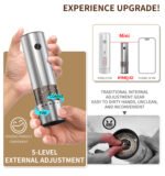 KYMQ-82A Mini Rechargeable Electric Salt and Pepper Grinder | Stainless Steel OEM Manufacturer - 图片 10