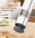 KYMQ-82A Mini Rechargeable Electric Salt and Pepper Grinder | Stainless Steel OEM Manufacturer - 图片 11