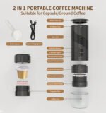 KGS-KFJ-1S-S1201C1 ｜Mini Espresso Machine Coffee Espresso Maker Manufacturer  | GallopHorse - 图片 12