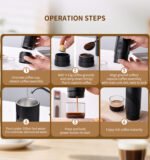 KGS-KFJ-1S-S1201C1 ｜Mini Espresso Machine Coffee Espresso Maker Manufacturer  | GallopHorse - 图片 11