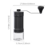 KMDJ-HC Manual Coffee Grinder with Ceramic Burr & External Grind Adjustment | OEM Supplier - 图片 15