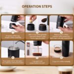KFJ-1P-S1201C1｜Rechargeable Espresso Machine Manufacturer  | 20 Bars, Nespresso Compatible  (Cheaper Version) - 图片 4