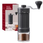 KMDJ-HC Manual Coffee Grinder with Ceramic Burr & External Grind Adjustment | OEM Supplier