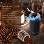 KMDJ-HC Manual Coffee Grinder with Ceramic Burr & External Grind Adjustment | OEM Supplier - 图片 20