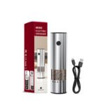 KYMQ-82A Mini Rechargeable Electric Salt and Pepper Grinder | Stainless Steel OEM Manufacturer