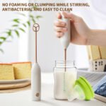 KJBQ-17J Mini Whisk Multiple Colors Rechargeable Electric Food Mixer - 图片 3
