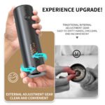 KYMQ-65C Rechargeable Electric Salt and Pepper Grinder Set with Charging Base | OEM Manufacturer - 图片 3