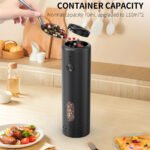 KYMQ-65C Rechargeable Electric Salt and Pepper Grinder Set with Charging Base | OEM Manufacturer - 图片 9