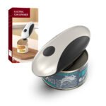 KGQ-5A Rechargeable Automatic Electric Can Opener with One-Touch Operation | White