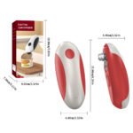 KGQ-5A Rechargeable Automatic Electric Can Opener with One-Touch Operation | Red - 图片 13
