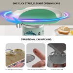 KGQ-5A Rechargeable Automatic Electric Can Opener with One-Touch Operation | Green - 图片 4