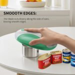 KGQ-5A Rechargeable Automatic Electric Can Opener with One-Touch Operation | Green - 图片 8