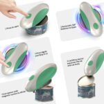 KGQ-5A Rechargeable Automatic Electric Can Opener with One-Touch Operation | Green - 图片 10