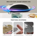 KGQ-5A Rechargeable Automatic Electric Can Opener with One-Touch Operation | White - 图片 8