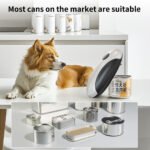 KGQ-5A Rechargeable Automatic Electric Can Opener with One-Touch Operation | White - 图片 5