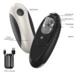 KGQ-5A Rechargeable Automatic Electric Can Opener with One-Touch Operation | White - 图片 3
