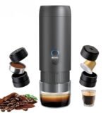 KFJ-2S-S1201C1 Portable Espresso Machine for Travel | OEM Coffee Maker Manufacturer