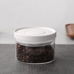 KZ-005 One-Touch Vacuum Coffee Bean Storage Container | Airtight Food Canister OEM Manufacturer - 图片 6