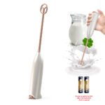 KJBQ-93J Battery-Operated Handheld Milk Frother and Egg Beater with Base | OEM Manufacturer - 图片 4