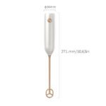 KJBQ-17J Mini Whisk Multiple Colors Rechargeable Electric Food Mixer - 图片 8