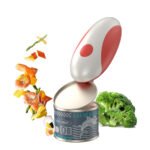KGQ-5A Rechargeable Automatic Electric Can Opener with One-Touch Operation | Red - 图片 3