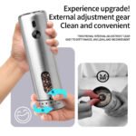 KYMQ-75A-BS | Rechargeable Stainless Steel Salt and Pepper Grinder Set with Charging Base - 图片 12