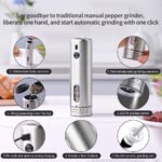 KYMQ-75A | Rechargeable Stainless Steel Salt and Pepper Grinder with Adjustable Coarseness - 图片 13