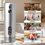 KYMQ-75A | Rechargeable Stainless Steel Salt and Pepper Grinder with Adjustable Coarseness - 图片 15