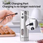 KYMQ-75A | Rechargeable Stainless Steel Salt and Pepper Grinder with Adjustable Coarseness - 图片 16
