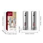 KYMQ-75A-BS | Rechargeable Stainless Steel Salt and Pepper Grinder Set with Charging Base - 图片 6