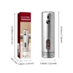 KYMQ-75A | Rechargeable Stainless Steel Salt and Pepper Grinder with Adjustable Coarseness - 图片 2