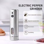 KYMQ-75A | Rechargeable Stainless Steel Salt and Pepper Grinder with Adjustable Coarseness - 图片 4