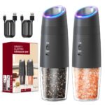 DGS-KYMQ-48A | Rechargeable Gravity Salt and Pepper Grinder Set - 图片 3