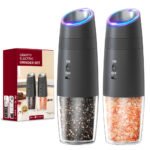 DGS-KYMQ-48A | Rechargeable Gravity Salt and Pepper Grinder Set - 图片 4