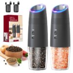 DGS-KYMQ-48A | Rechargeable Gravity Salt and Pepper Grinder Set