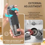 KYMQ-48A | Rechargeable Gravity Pepper Grinder with External Coarseness Adjustment | - 图片 13