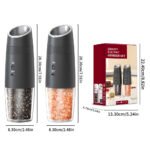 DGS-KYMQ-48A | Rechargeable Gravity Salt and Pepper Grinder Set - 图片 9