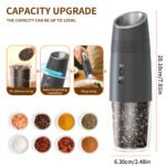 KYMQ-48A | Rechargeable Gravity Pepper Grinder with External Coarseness Adjustment | - 图片 10